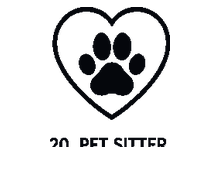 Pet Sitter logo example